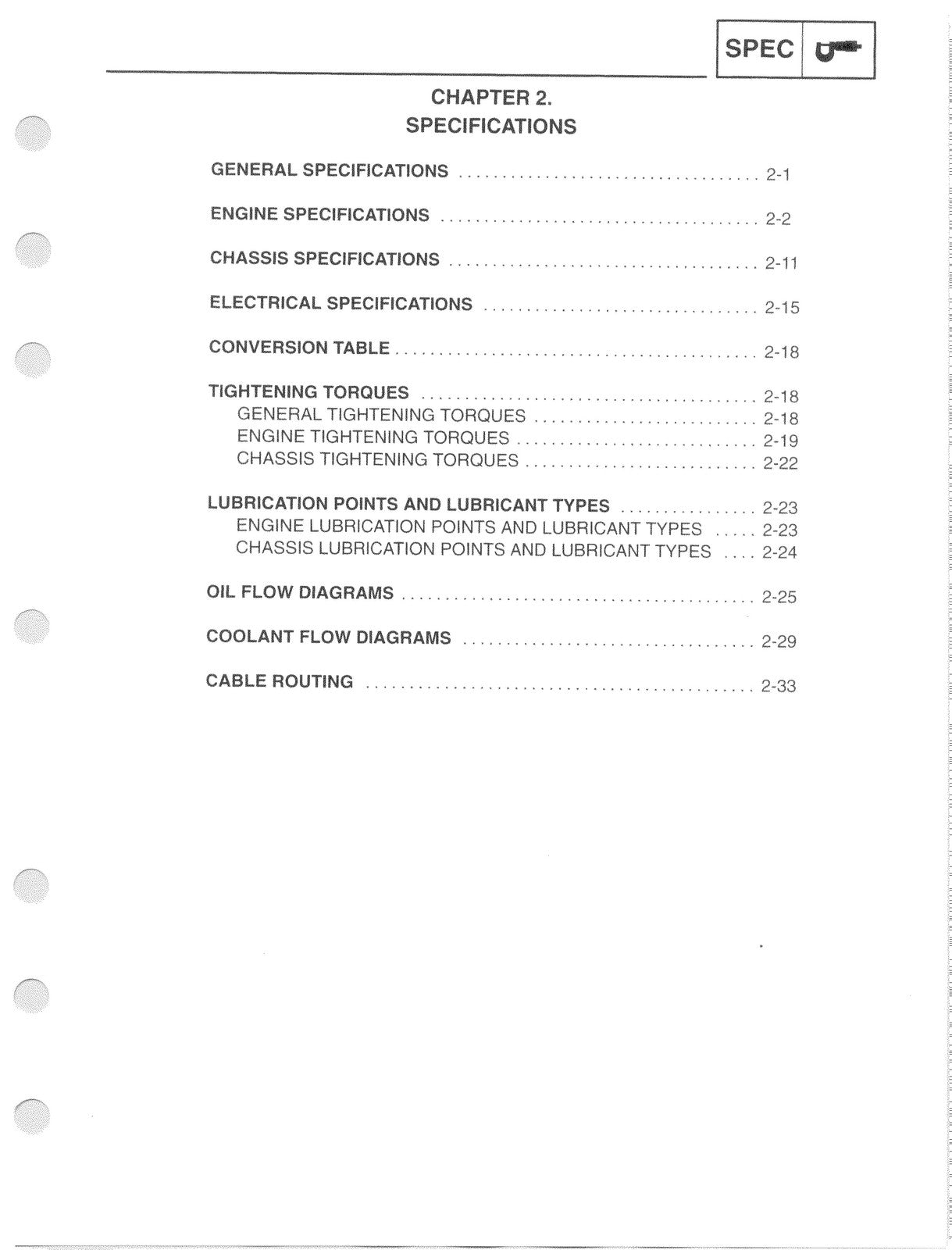 YAMAHA YZF-R6 1999 2000 2001 2002 Motorcycle Service Manual - WIRE BOUND