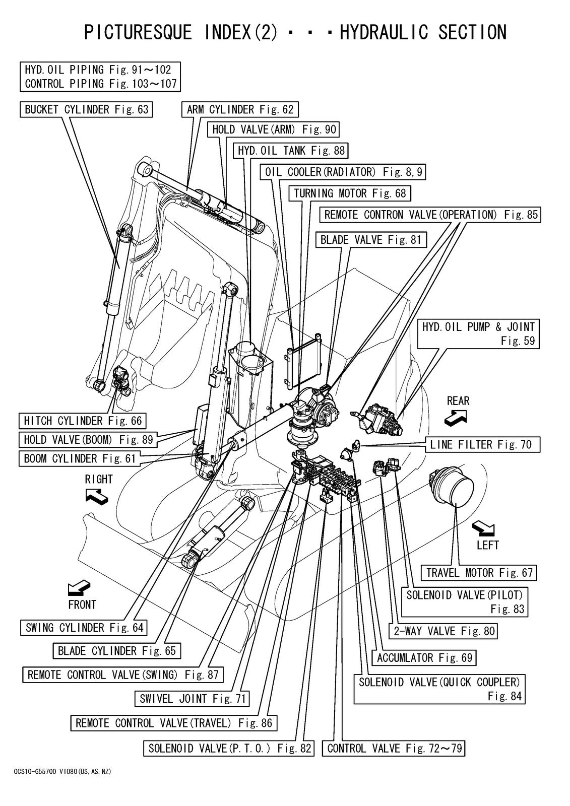 YANMAR ViO80 Excavator Parts Catalog Manual - STEEL WIRE BOUND - TOUGH COVERS
