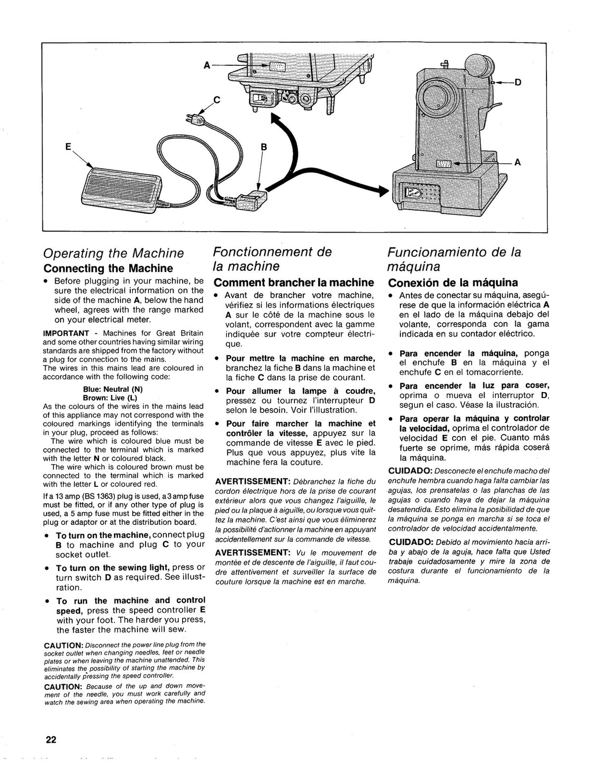 SINGER 5508 5528 6234 Operators Manual BUNDLE - STEEL WIRE BOUND - TOUGH COVERS