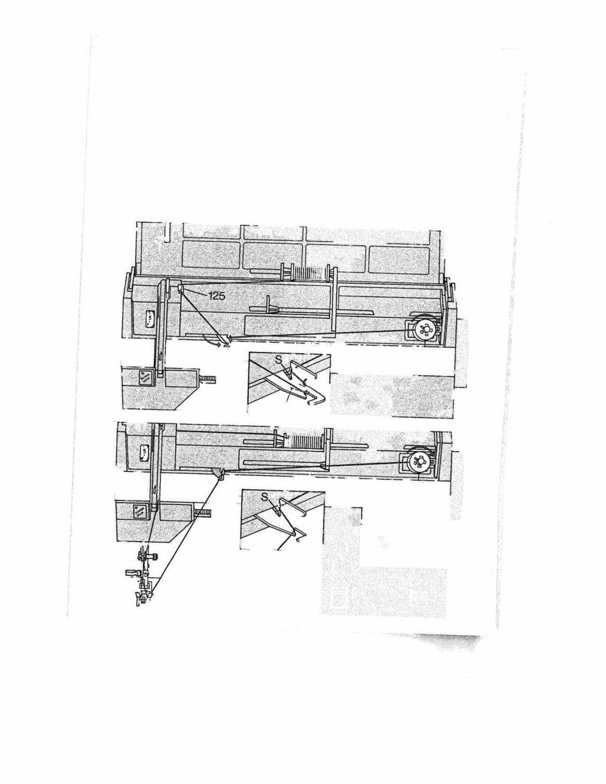 BERNINA 1047 1067 Sewing Machine Instruction Manual - WIRE BOUND - TOUGH COVERS