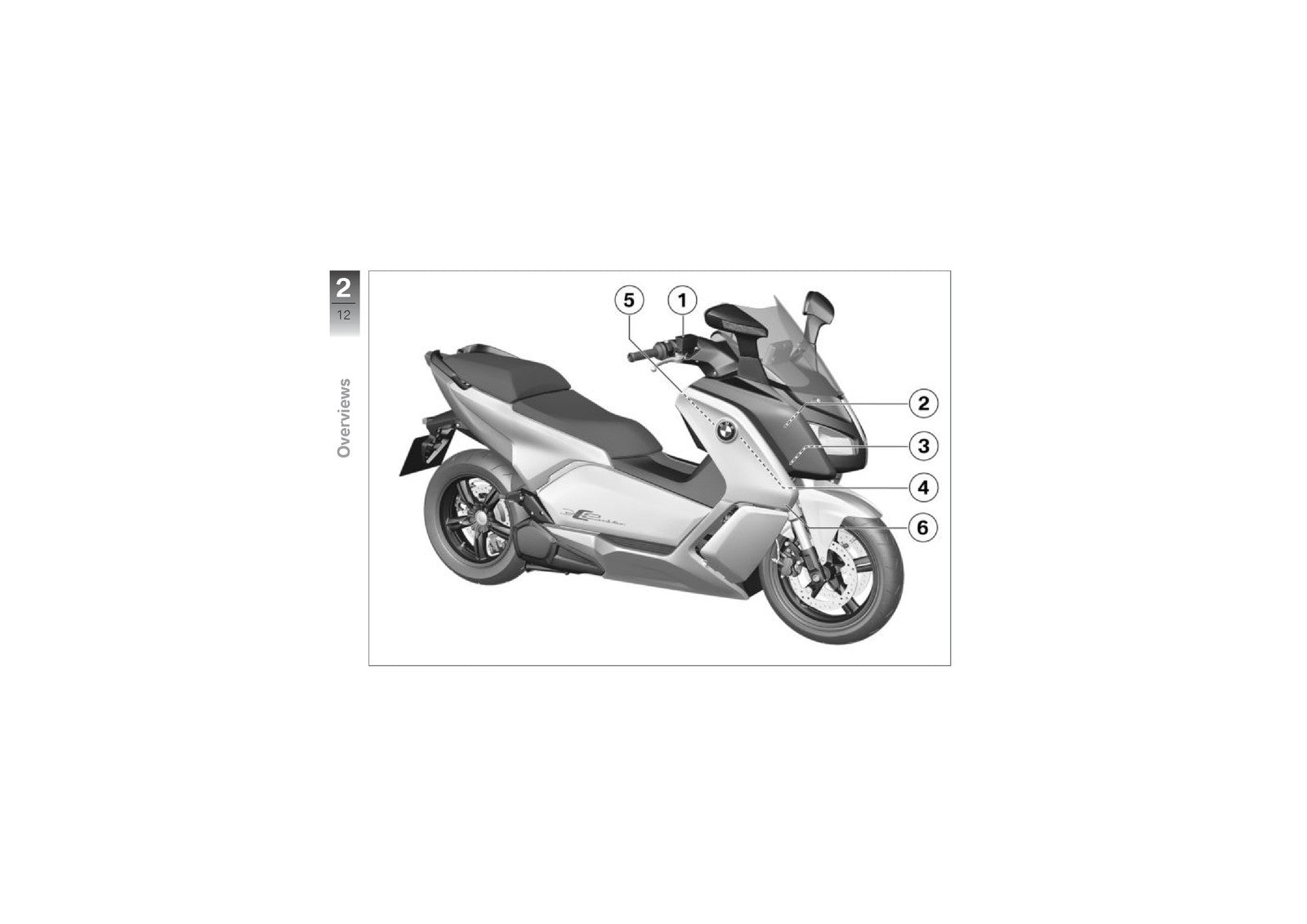 BMW C evolution Motorcycle Riders Manual 2018 - STEEL WIRE BOUND - TOUGH COVERS