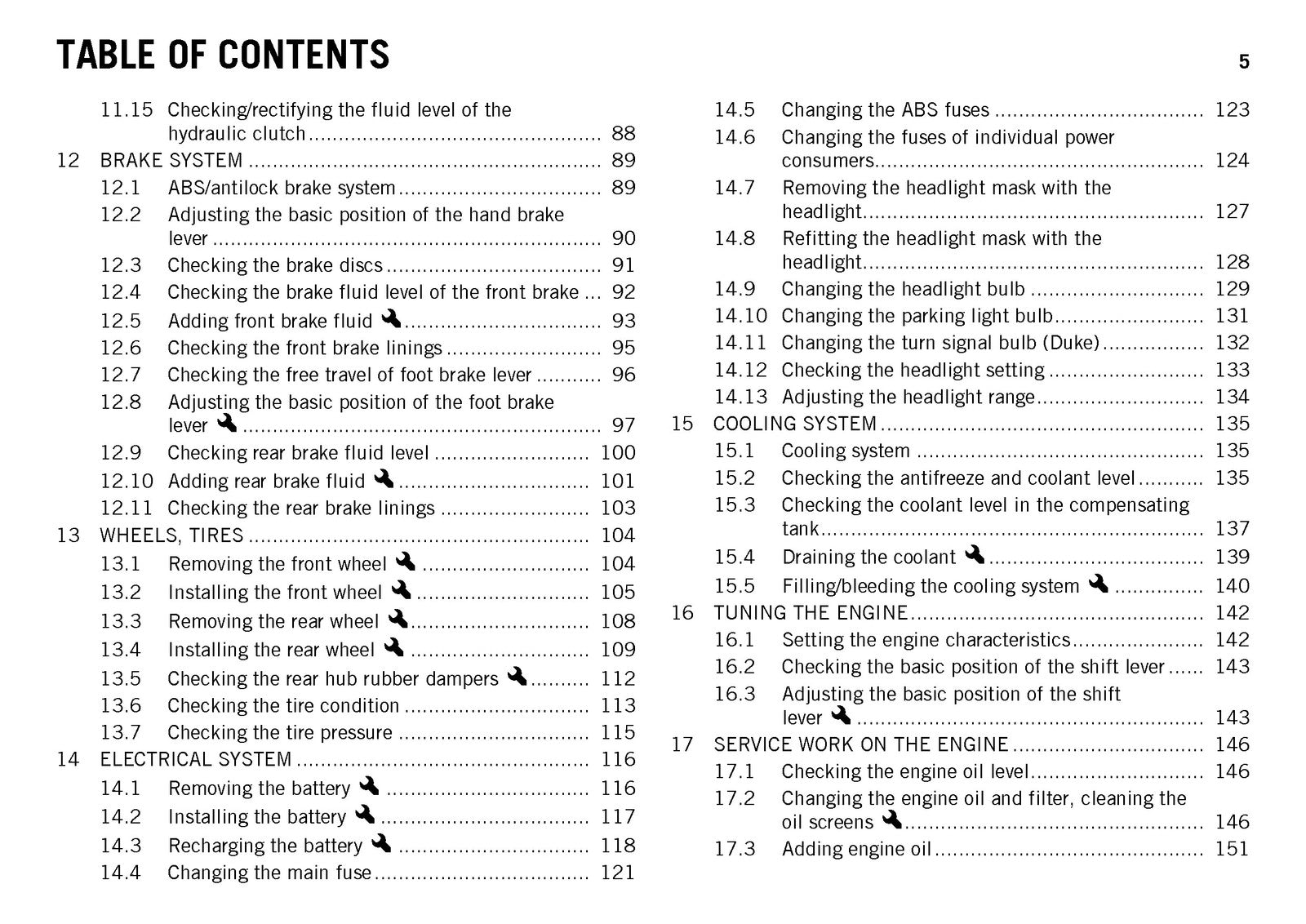 KTM 690 Duke 690 Duke R Owners Manual 2013 - STEEL WIRE BOUND - TOUGH COVERS
