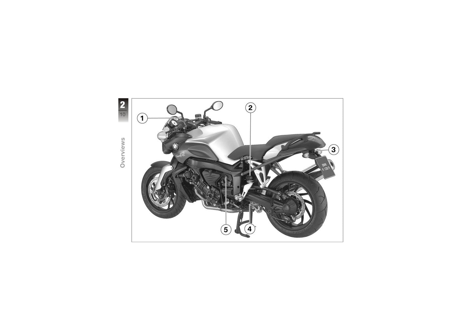 BMW K1200R Motorcycle Riders Manual 2006 - STEEL WIRE BOUND - PROTECTIVE COVERS