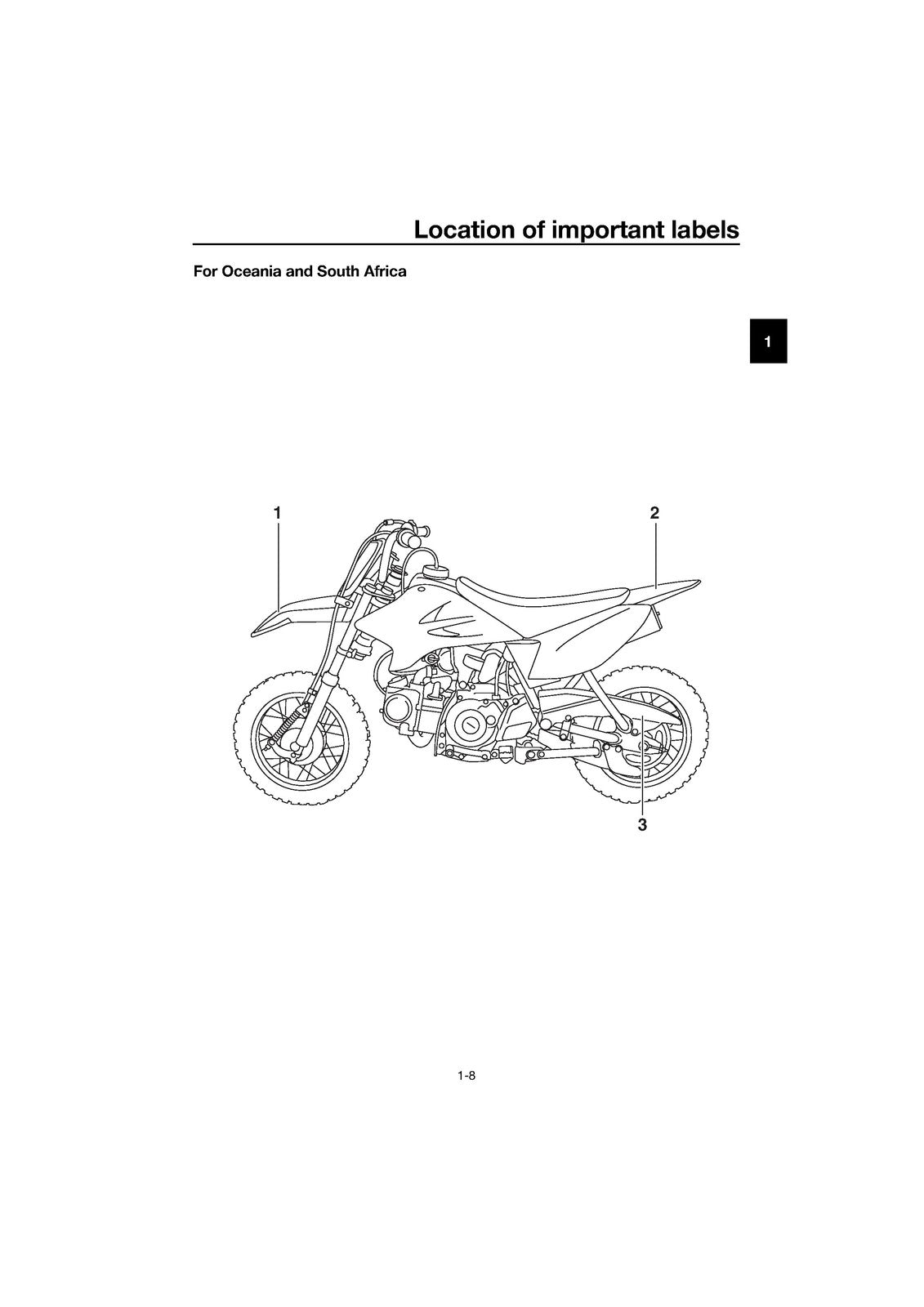YAMAHA TT-R50E TT-R50EP Motorcycle Owners Manual - WIRE BOUND - TOUGH COVERS