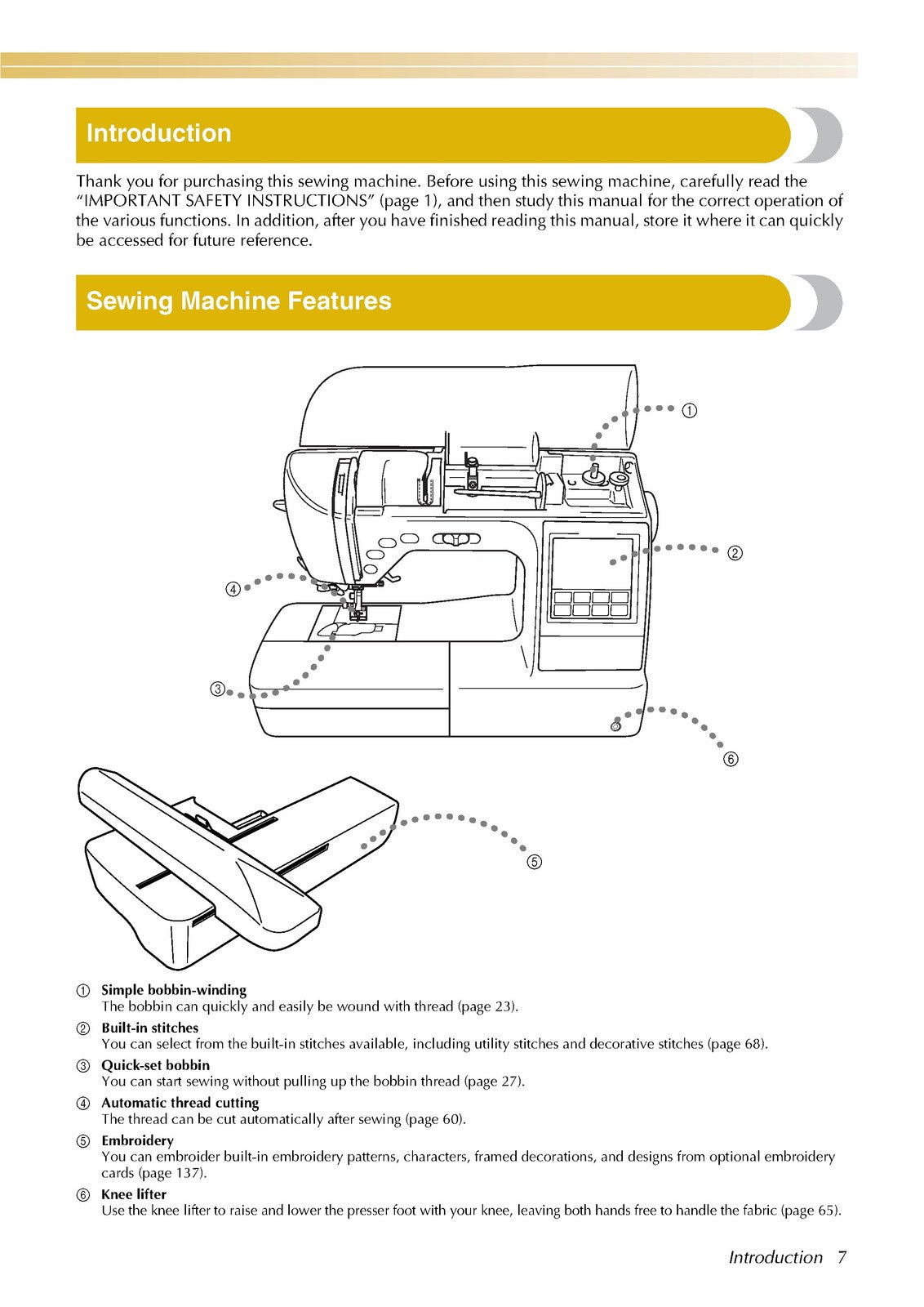 BABY LOCK Ellure Plus BLR3 Sewing Machine Instruction Manual - WIRE BOUND
