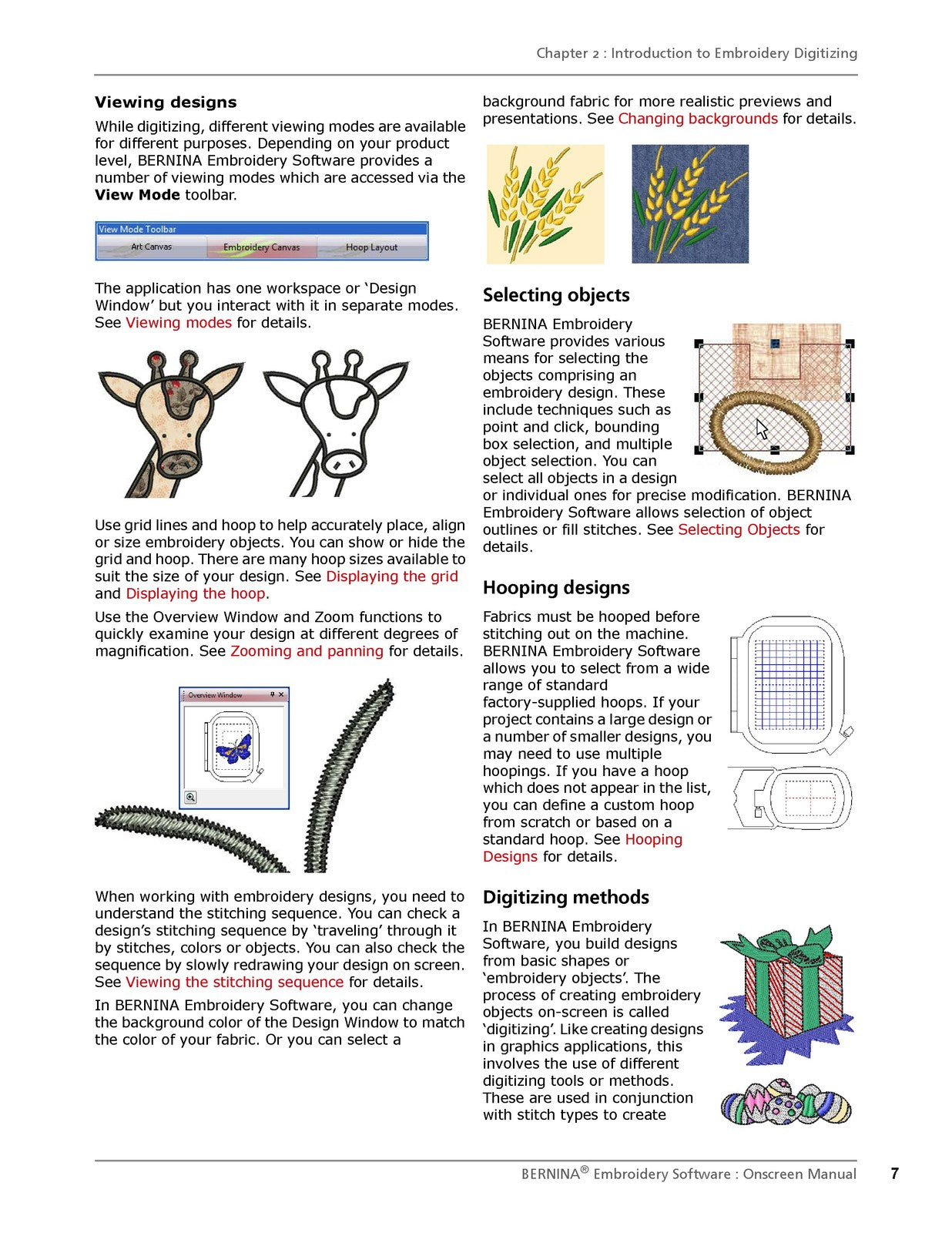 BERNINA Embroidery Software 6 EditorPlus DesignerPlus User Manual, BOUND, COVERS