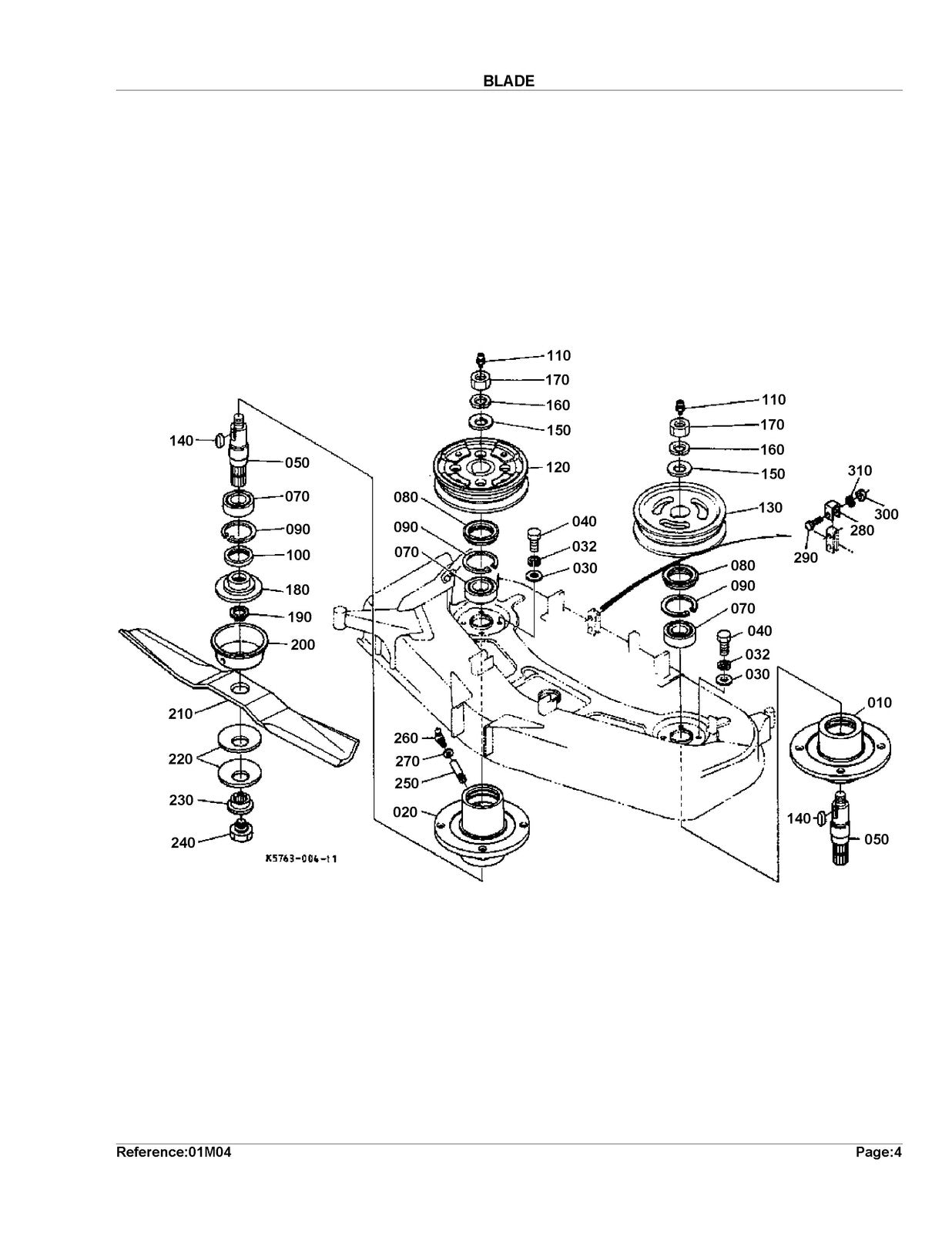 KUBOTA RCK54-24B Parts Manual - STEEL WIRE BOUND - PROTECTIVE COVERS