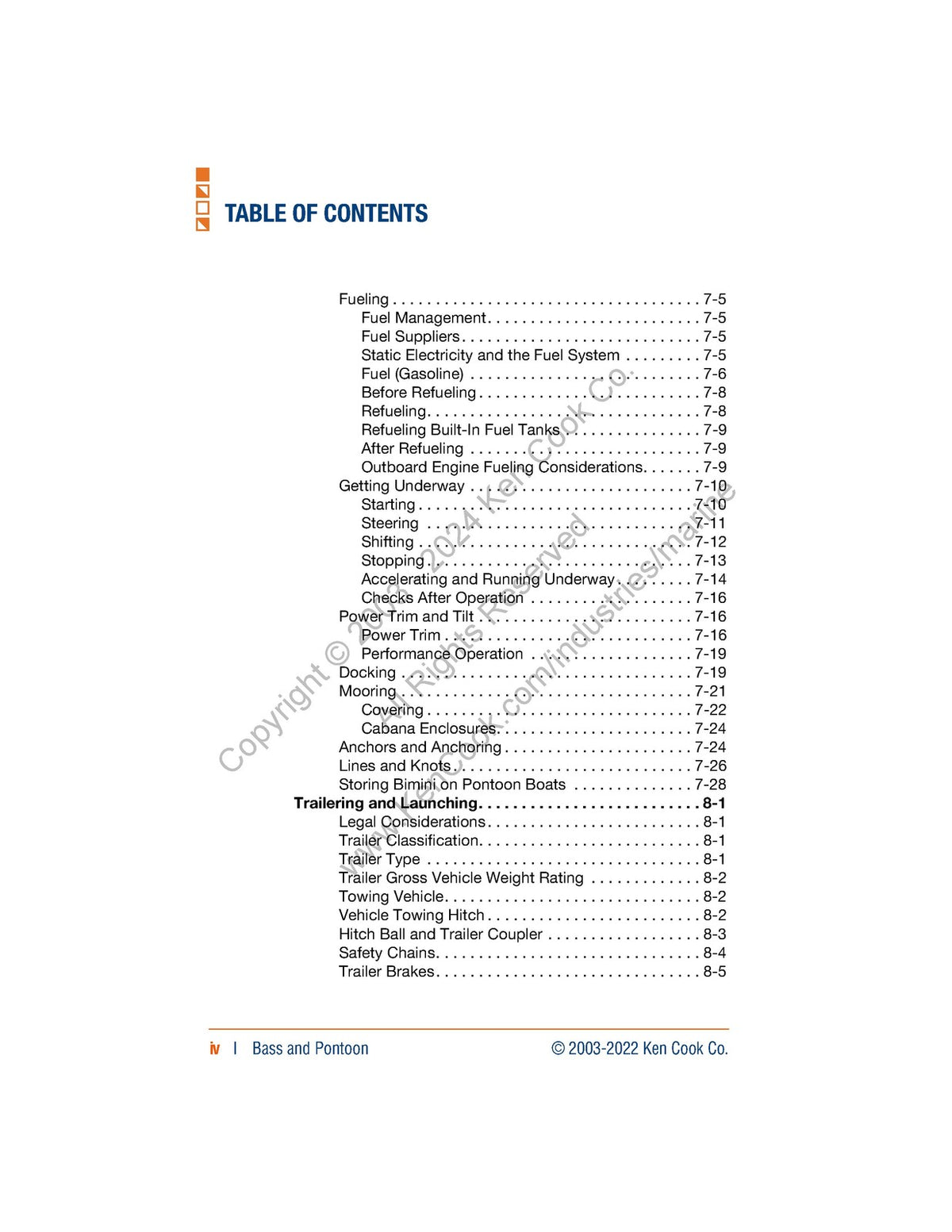 SMOKER CRAFT Basic Boating  Safety Manual 2022 - WIRE BOUND - TOUGH COVERS