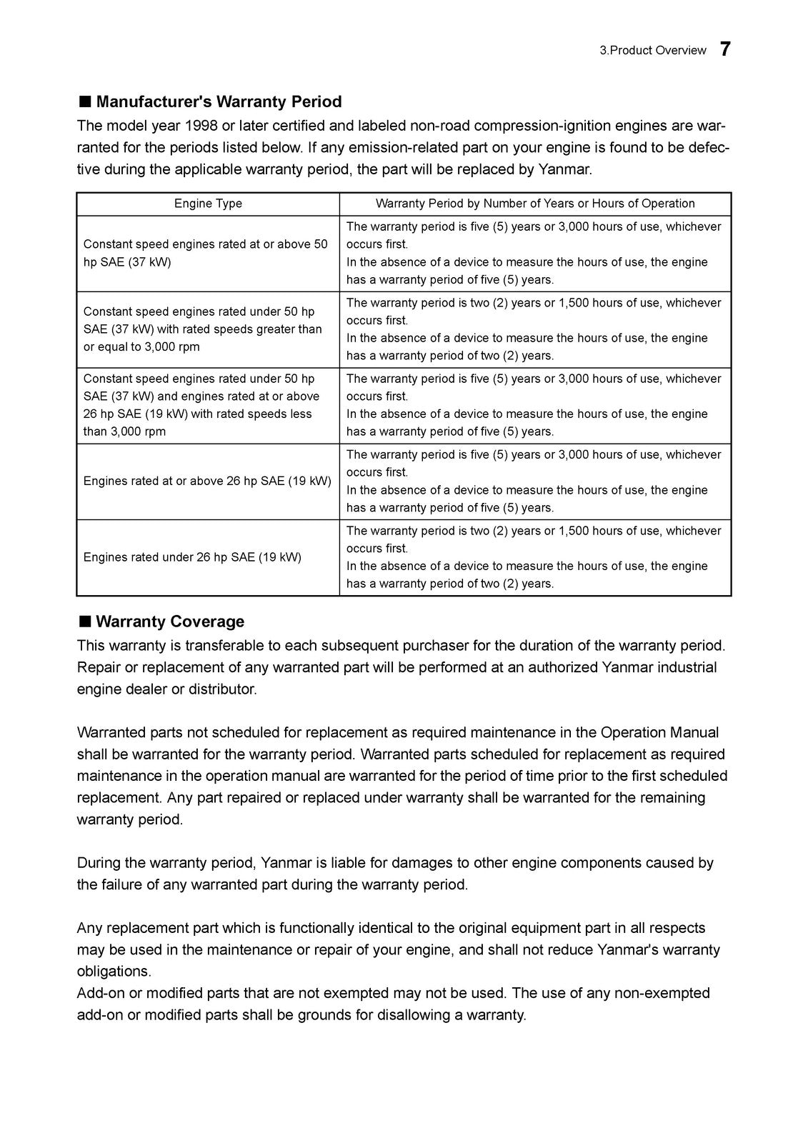 YANMAR ViO30-6B ViO35-6B Excavator Operation  Maintenance Manual - WIRE BOUND