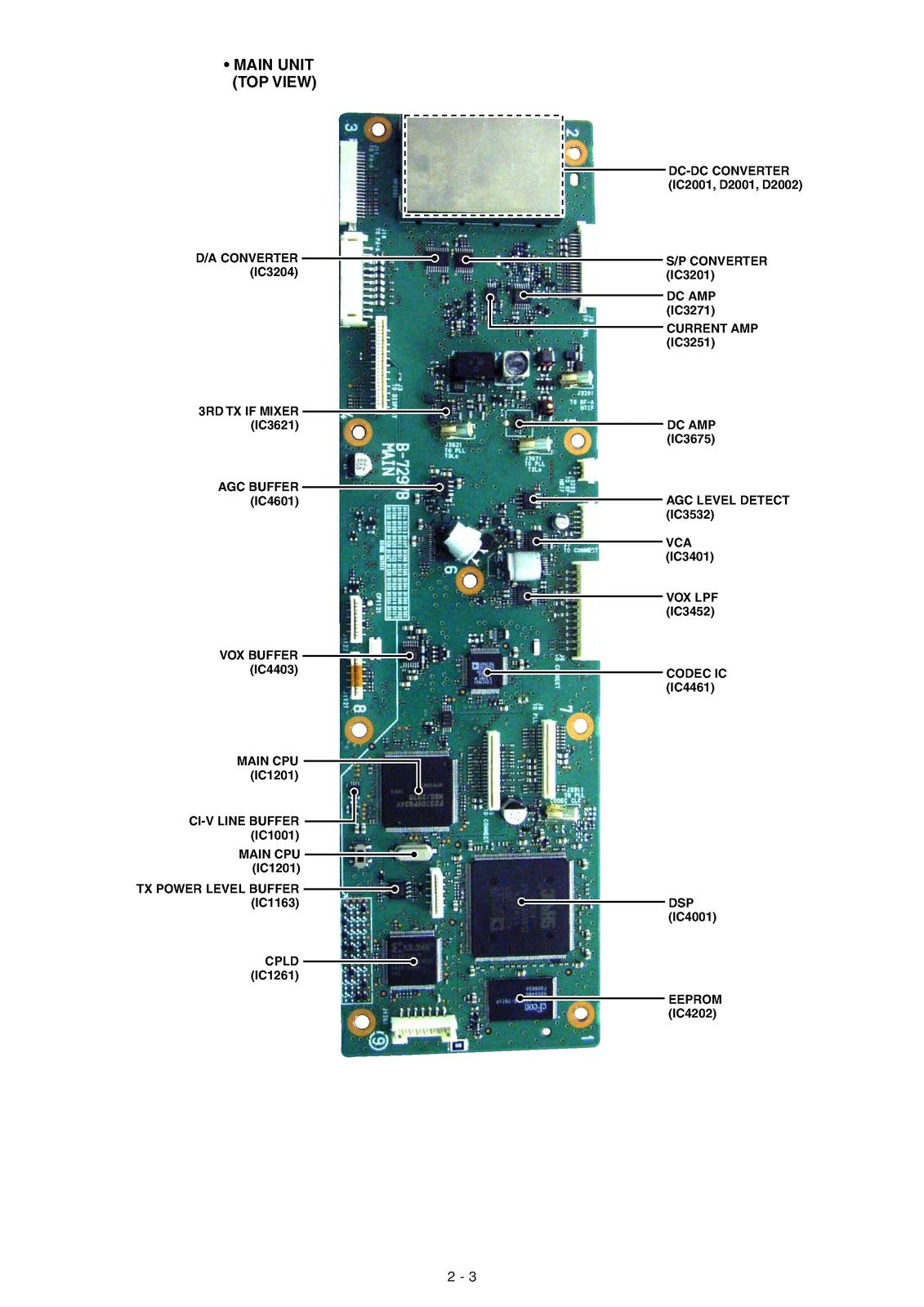 ICOM IC-7410 HF Transceiver Service Manual - BOUND - COVERS - XL FOLDOUT PAGES