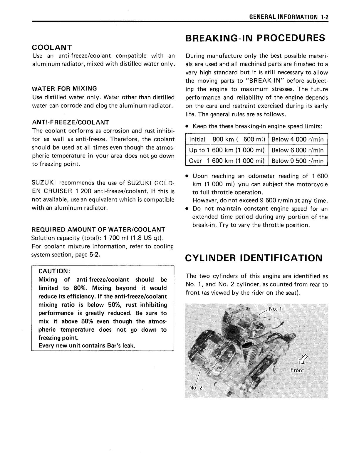 SUZUKI VS700GL VS750GL VS800GL Intruder Service Manual 1987-2004 - WIRE BOUND