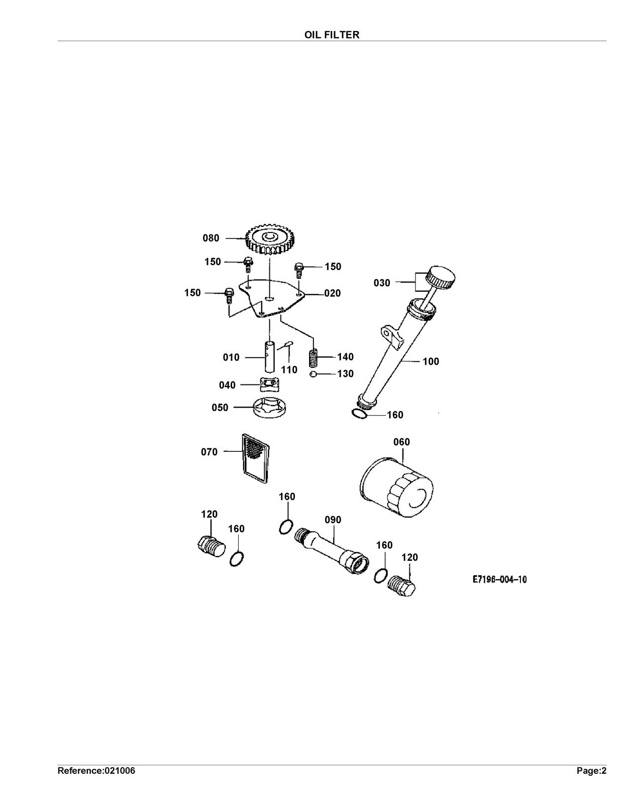 KUBOTA T1770 Parts Manual - STEEL WIRE BOUND - PROTECTIVE COVERS