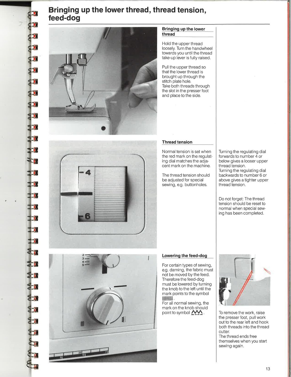 BERNINA 1010 My Bernina Guide Manual - STEEL WIRE BOUND - PROTECTIVE COVERS