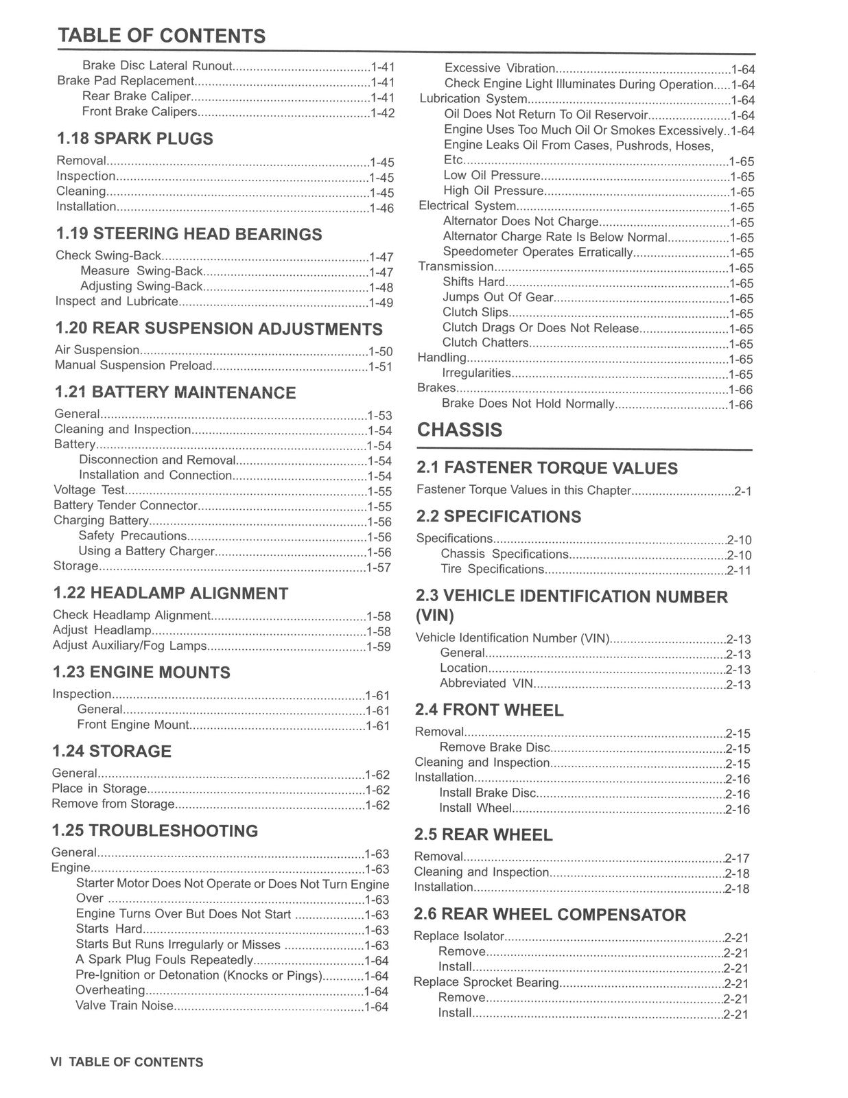 HARLEY-DAVIDSON 2016-2018 Touring Service Manual - BOUND - COVERS - XL FOLDOUTS