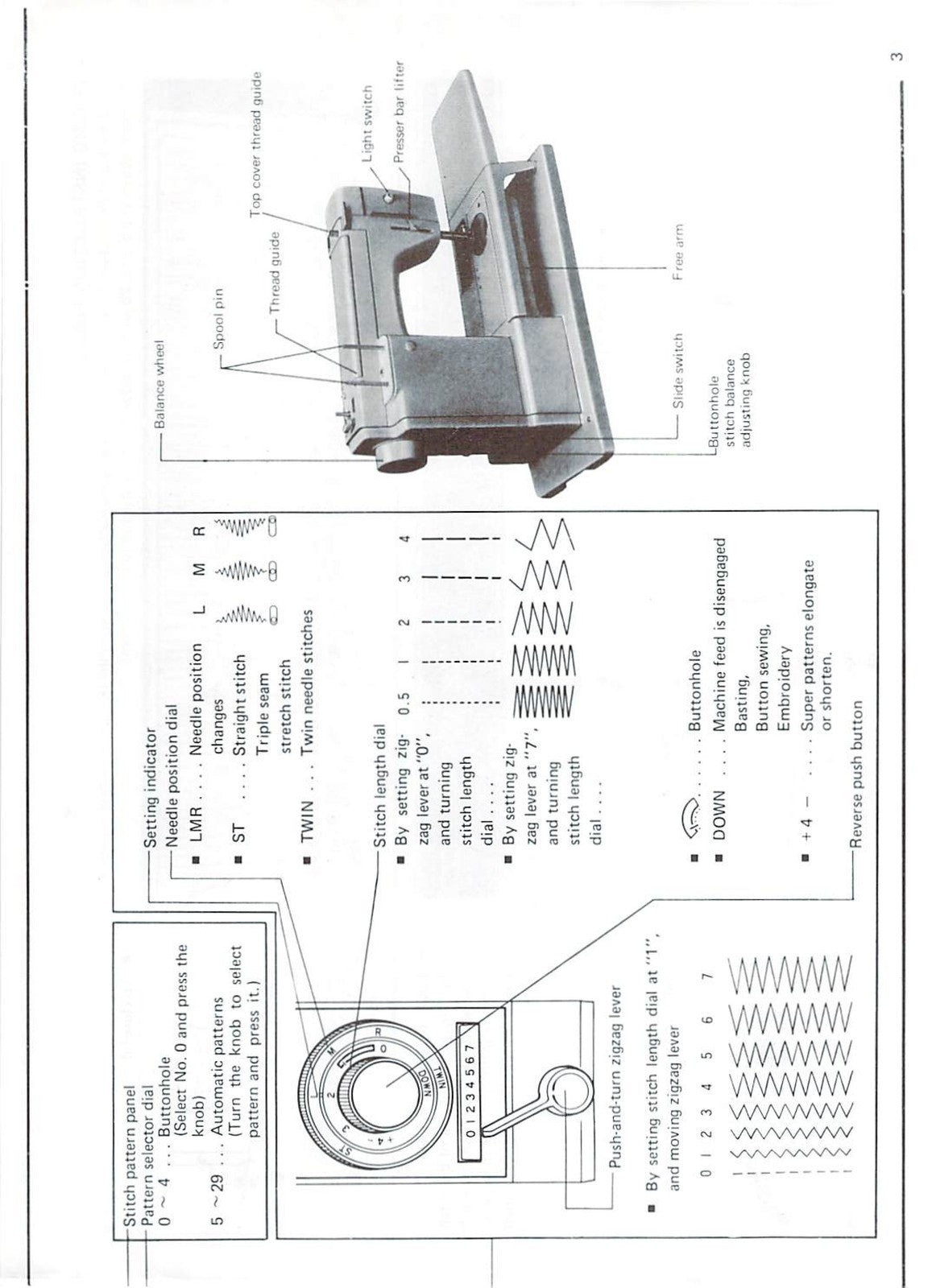NEW HOME XI-II Accessories Instruction Book Manual - WIRE BOUND - TOUGH COVERS