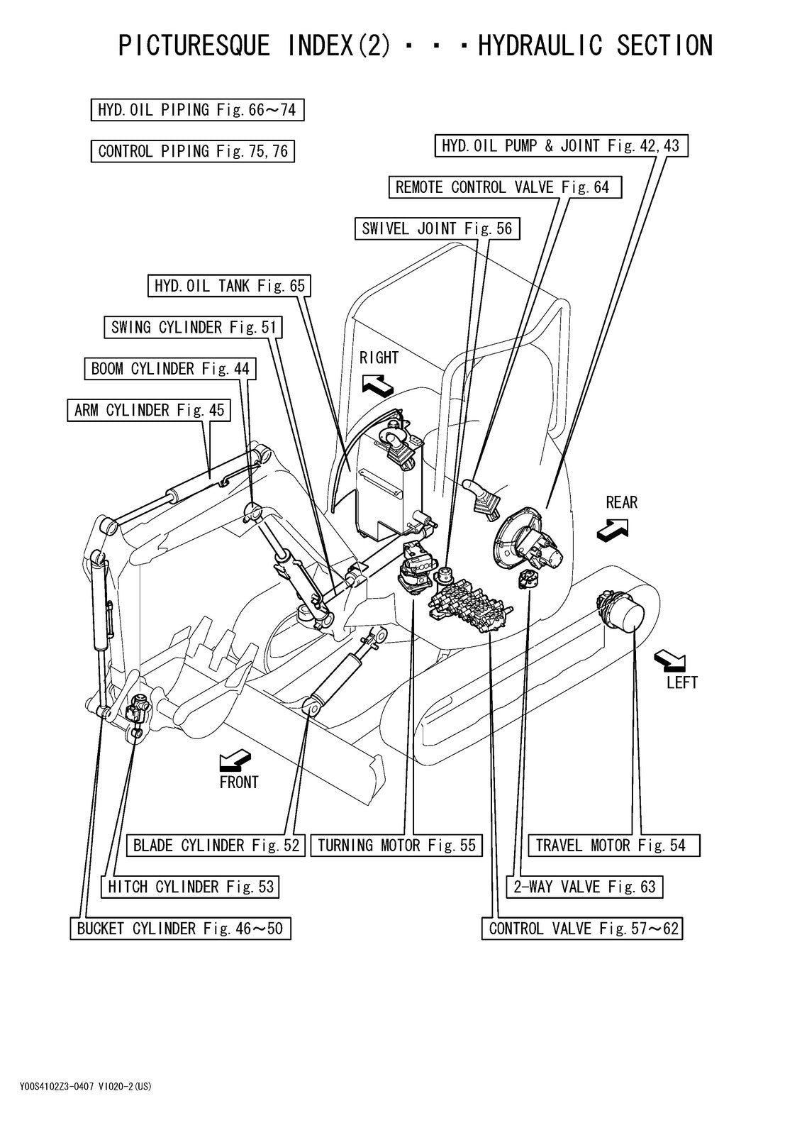 YANMAR ViO20-2 Excavator Parts Catalog Manual 2018 - WIRE BOUND - TOUGH COVERS