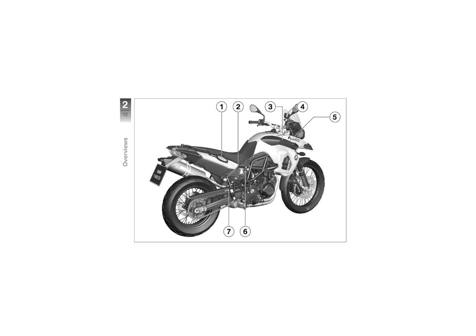 BMW F 800 GS Motorcycle Riders Manual 2010 3 - STEEL WIRE BOUND - TOUGH COVERS