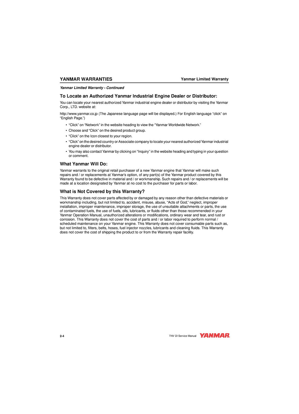 YANMAR 3TNV82A 3TNV84 3TNV88 4TNV84 4TNV88  More Service Manual, FOLDOUTS