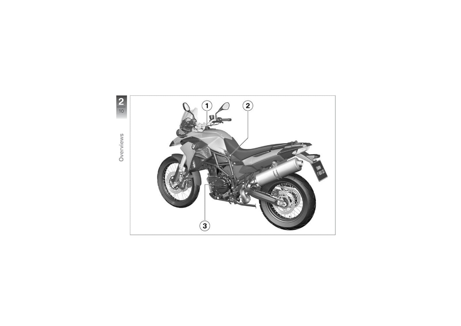 BMW F 800 GS Motorcycle Riders Manual 2014 - STEEL WIRE BOUND - TOUGH COVERS