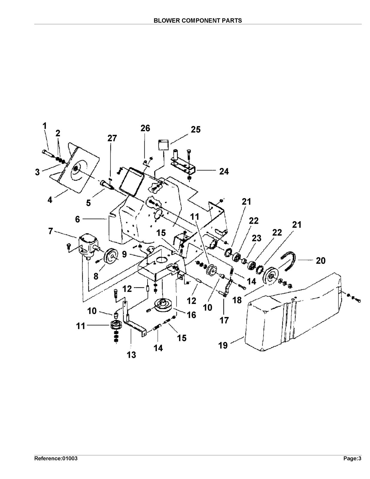 KUBOTA GCK48T Parts Manual - STEEL WIRE BOUND - PROTECTIVE COVERS