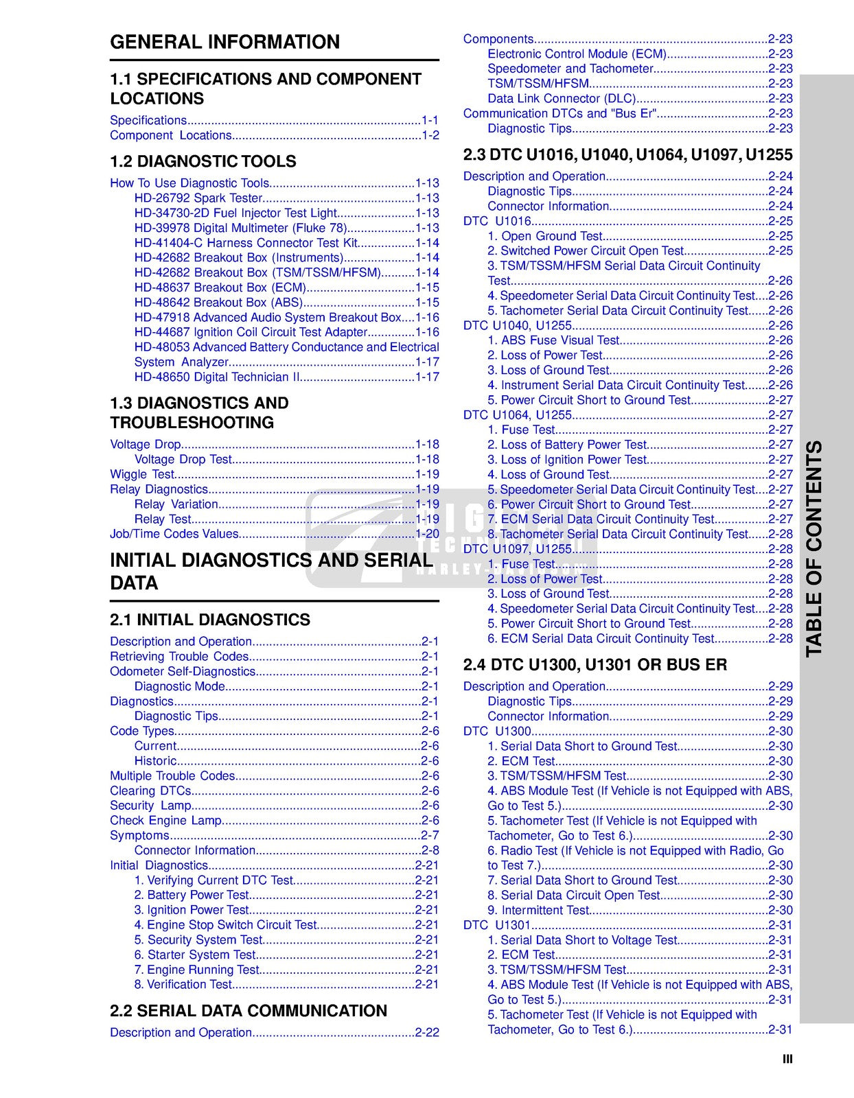 HARLEY-DAVIDSON Touring Models Electrical Diagnostic Manual 2011, FOLDOUTS