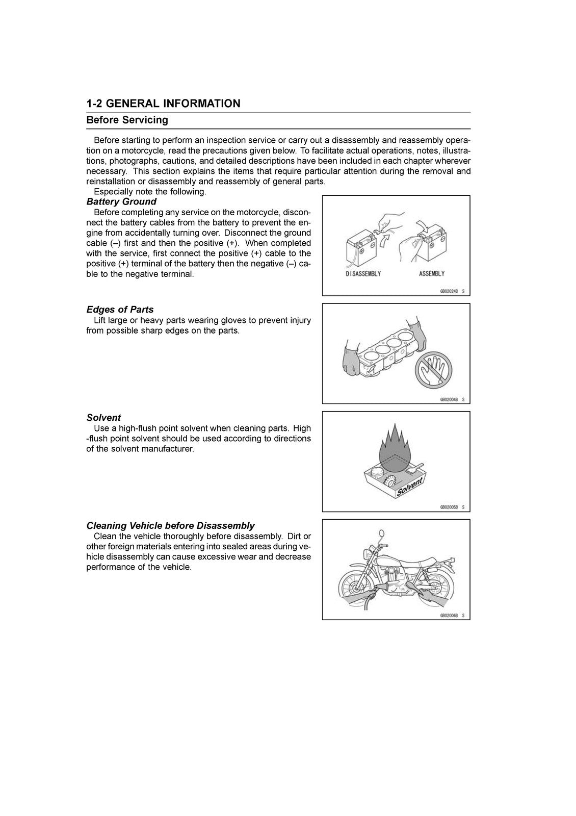 KAWASAKI EX250 Ninja 250R Motorcycle Service Manual - WIRE BOUND - TOUGH COVERS