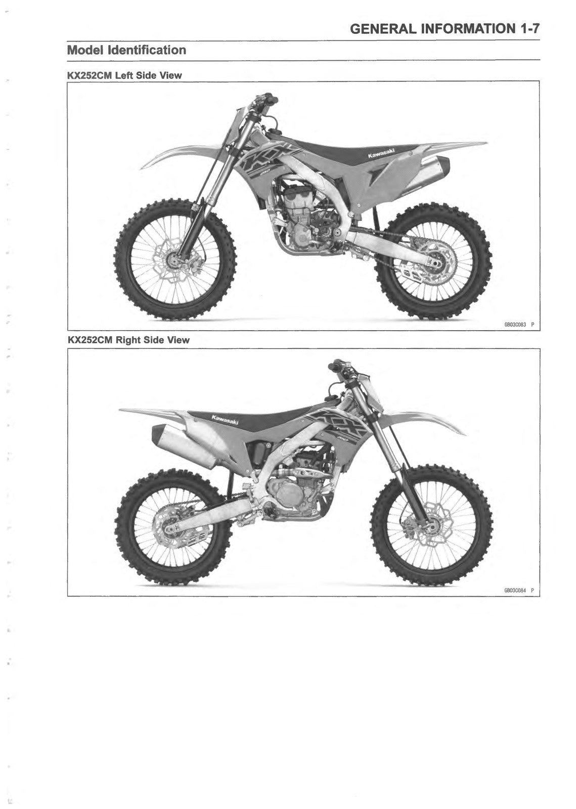 KAWASAKI KX250 KX250X Motorcycle Service Manual 2021-2024 - WIRE BOUND - COVERS