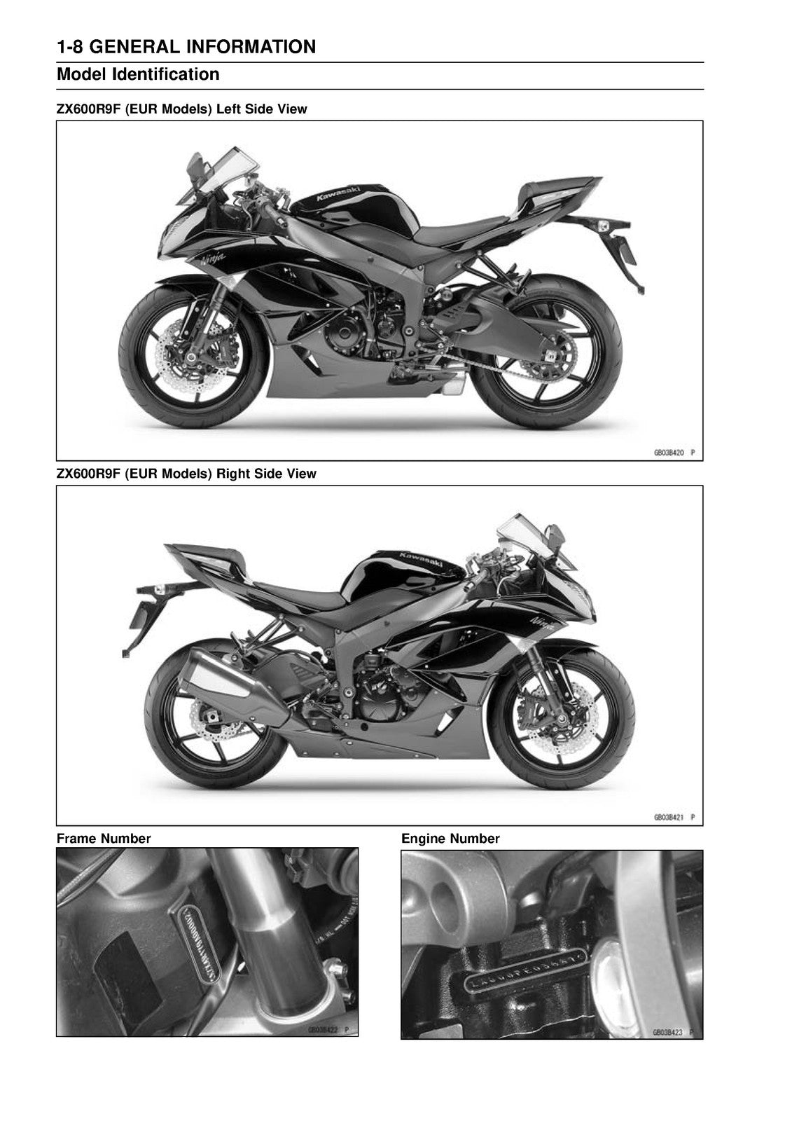 KAWASAKI NINJA ZX-6R 2008 Copyright SERVICE MANUAL - WIRE BOUND - TOUGH COVERS