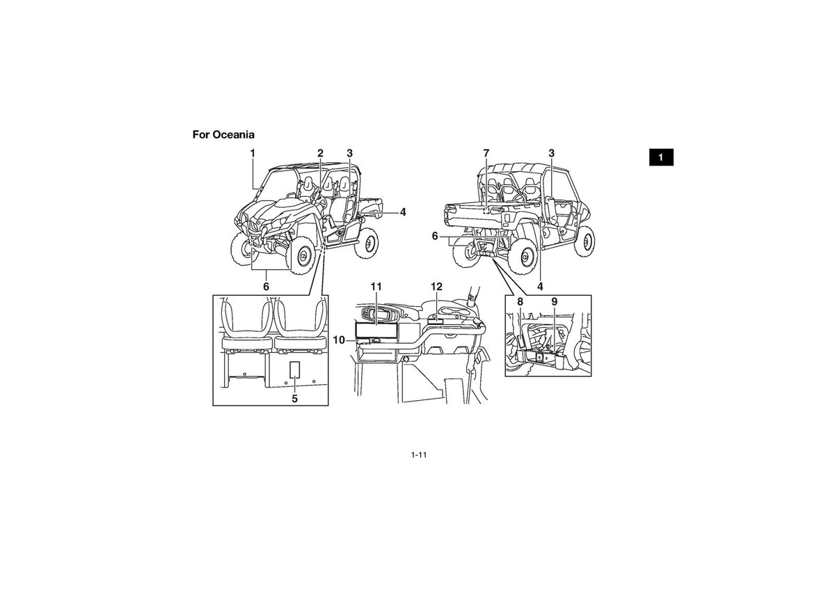 YAMAHA Viking 700 YXM70VPXK YXM70VPAK YXM70VPHK Owners Manual 2019 - WIRE BOUND