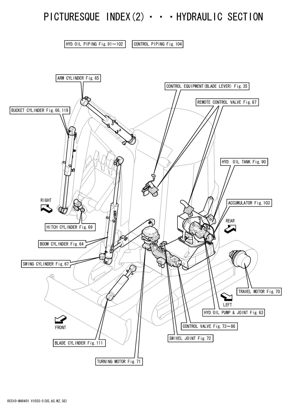 YANMAR ViO35-5 Excavator Parts Catalog Manual 2017 - WIRE BOUND - TOUGH COVERS