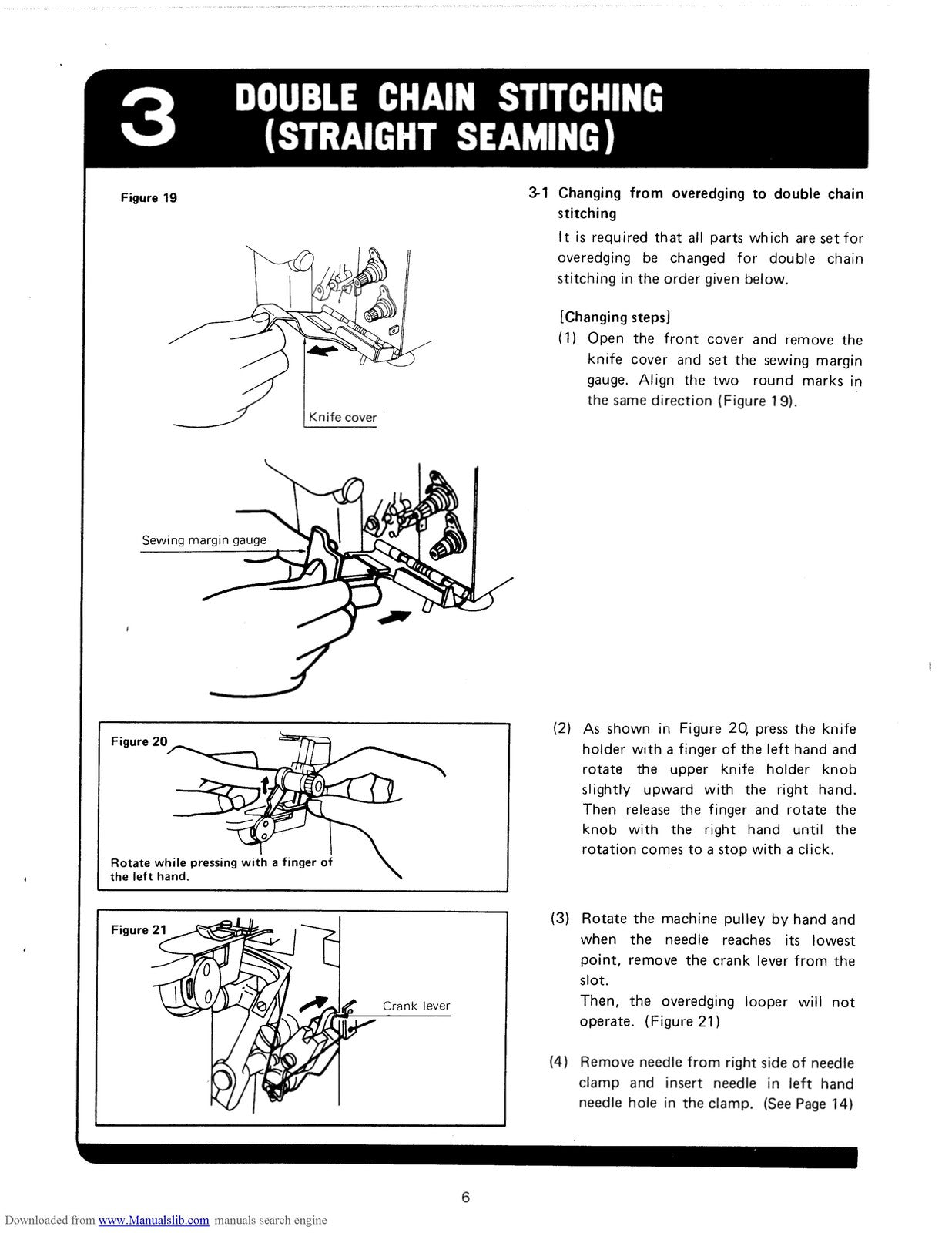 SINGER 10UJ13 Overlocker Instruction Manual - STEEL WIRE BOUND - TOUGH COVERS