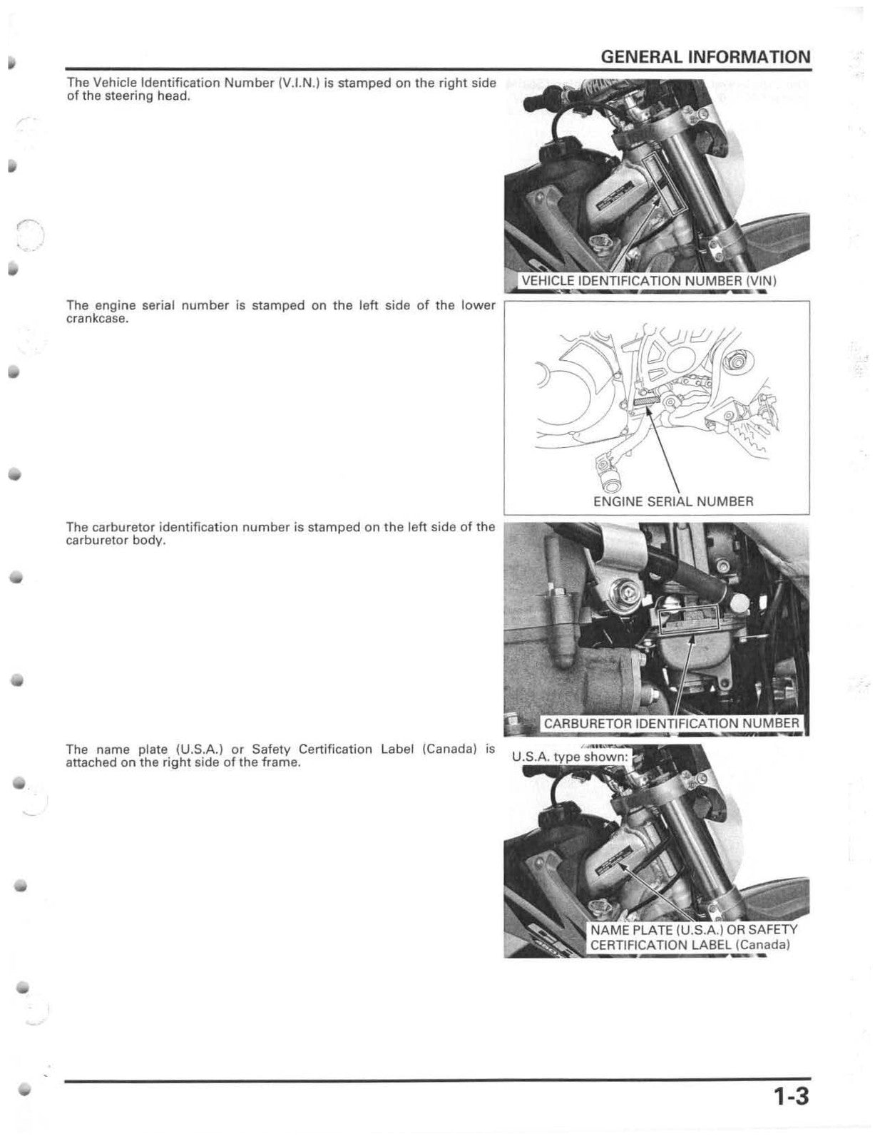 HONDA CRF450X Motorcycle Service Manual 2005-2012 - WIRE BOUND - TOUGH COVERS