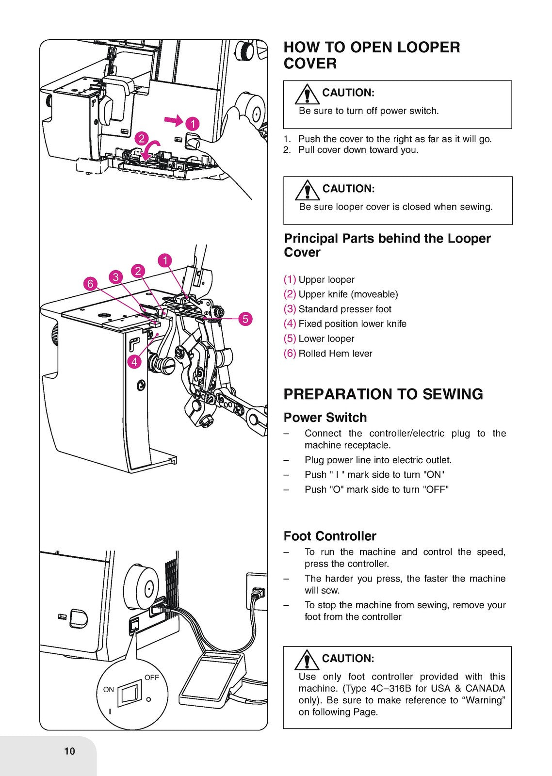 BERNINA Bernette B44 FunLock Overlocker User Manual - WIRE BOUND - TOUGH COVERS