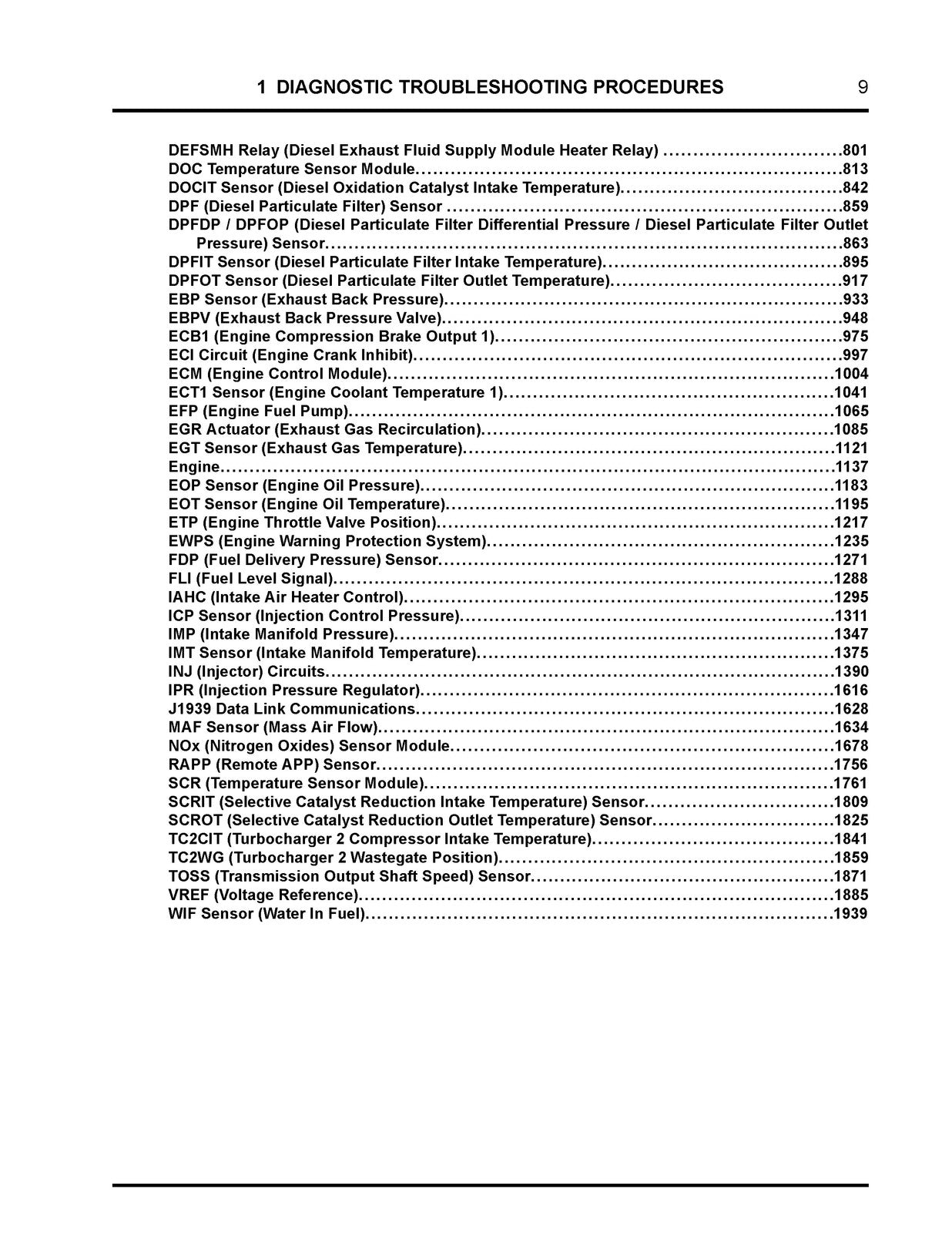 NAVISTAR N9 N10 Engine Diagnostic Manual 2015 - STEEL WIRE BOUND - TOUGH COVERS