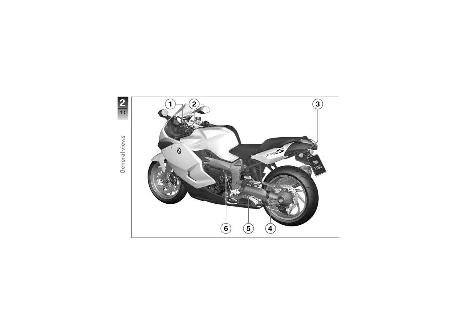 BMW K1300S Motorcycle Riders Manual 2009 - STEEL WIRE BOUND - PROTECTIVE COVERS