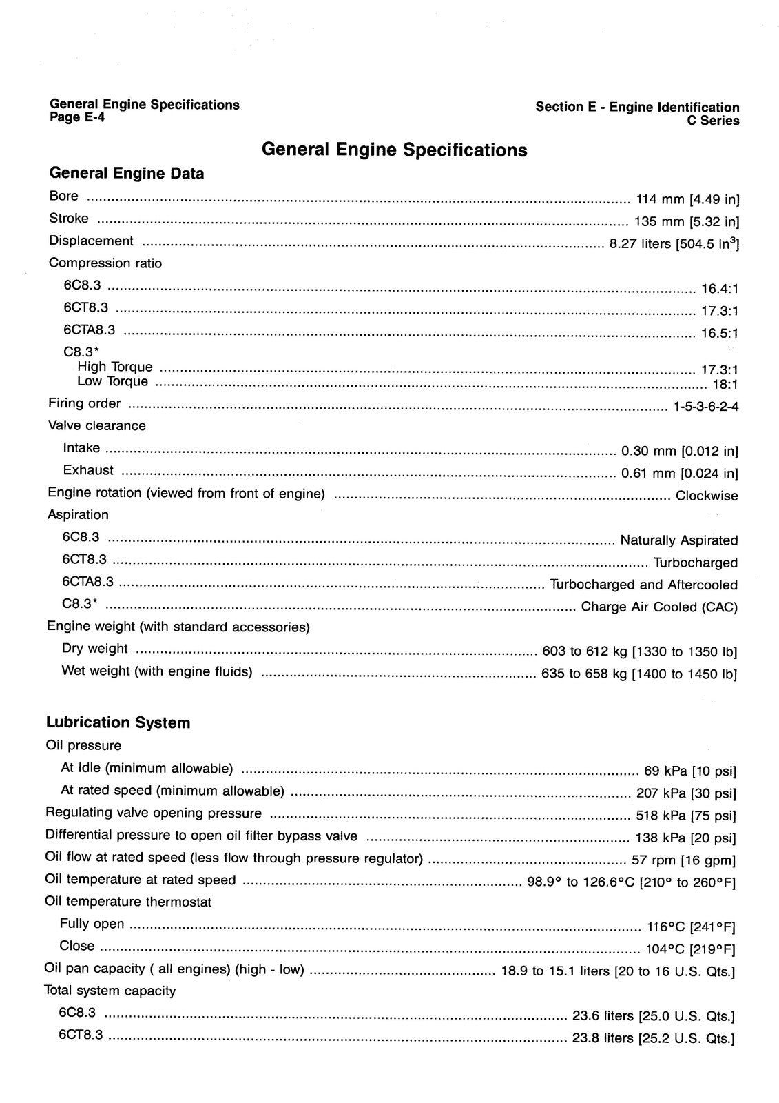 CUMMINS C Series Engine Troubleshooting And Repair Manual - WIRE BOUND - COVERS