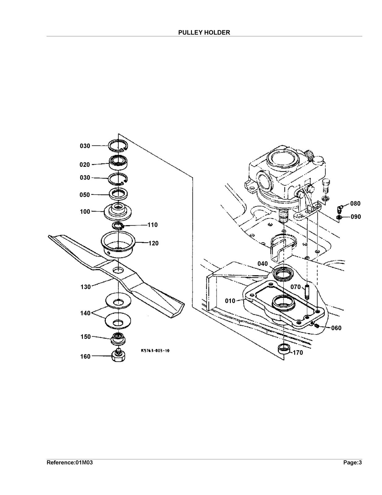 KUBOTA RCK60-24B Parts Manual - STEEL WIRE BOUND - PROTECTIVE COVERS