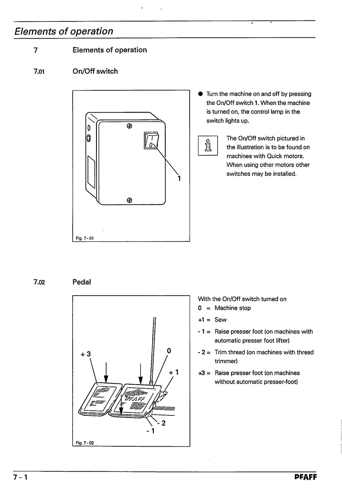 PFAFF 335 Industrial Sewing Machine Instruction Manual - WIRE BOUND - COVERS