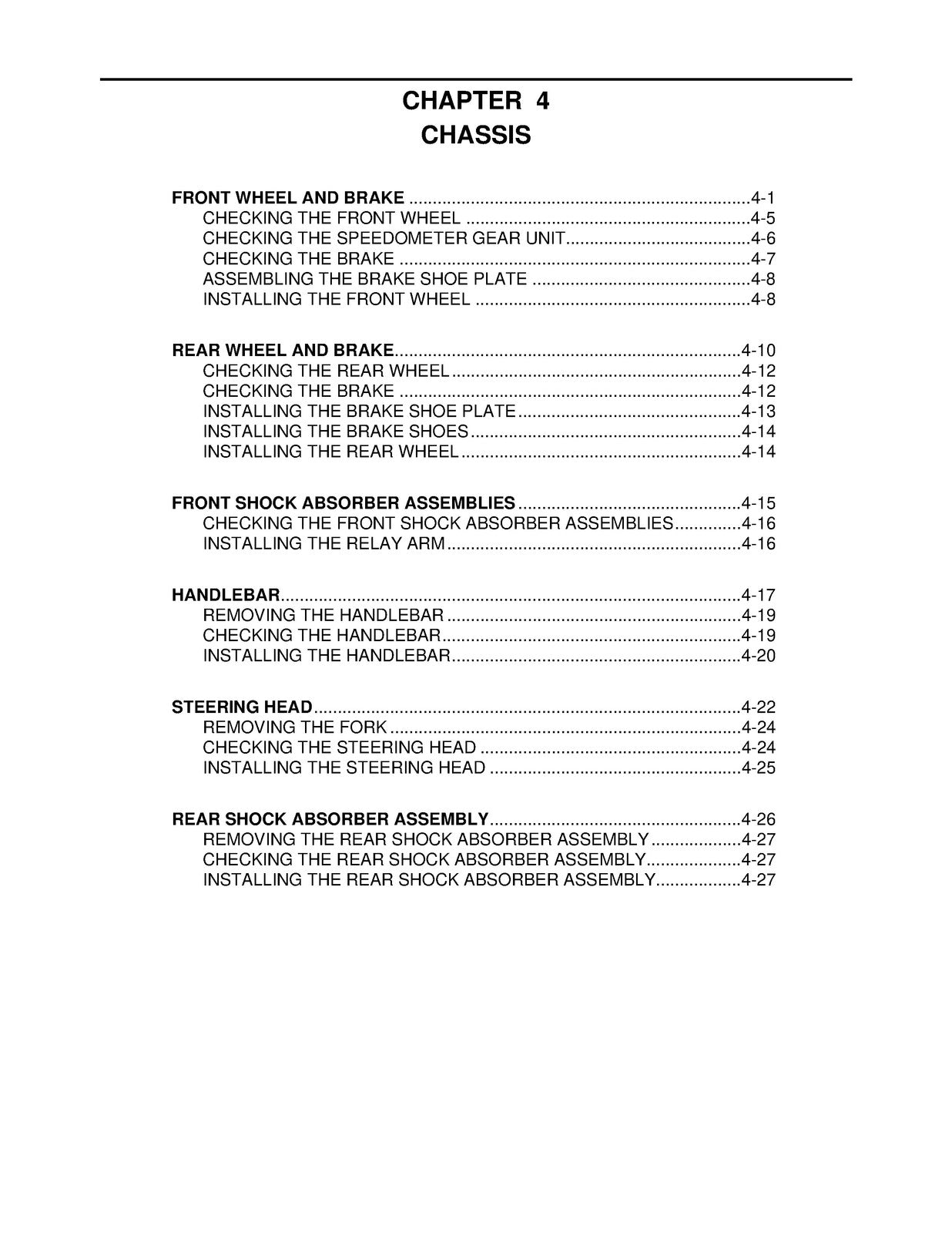 YAMAHA YJ50RN Vino Scooter Service Manual 2001 - STEEL WIRE BOUND - TOUGH COVERS