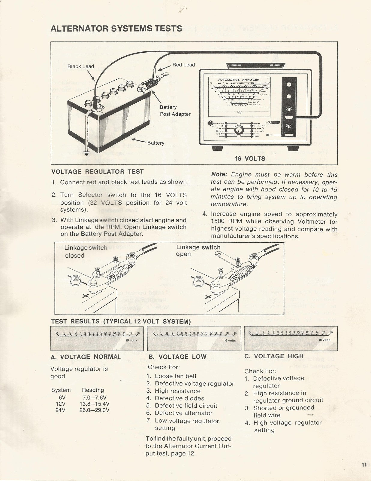 SEARS Automotive Analyzer 24421033 User Manual - WIRE BOUND - TOUGH COVERS