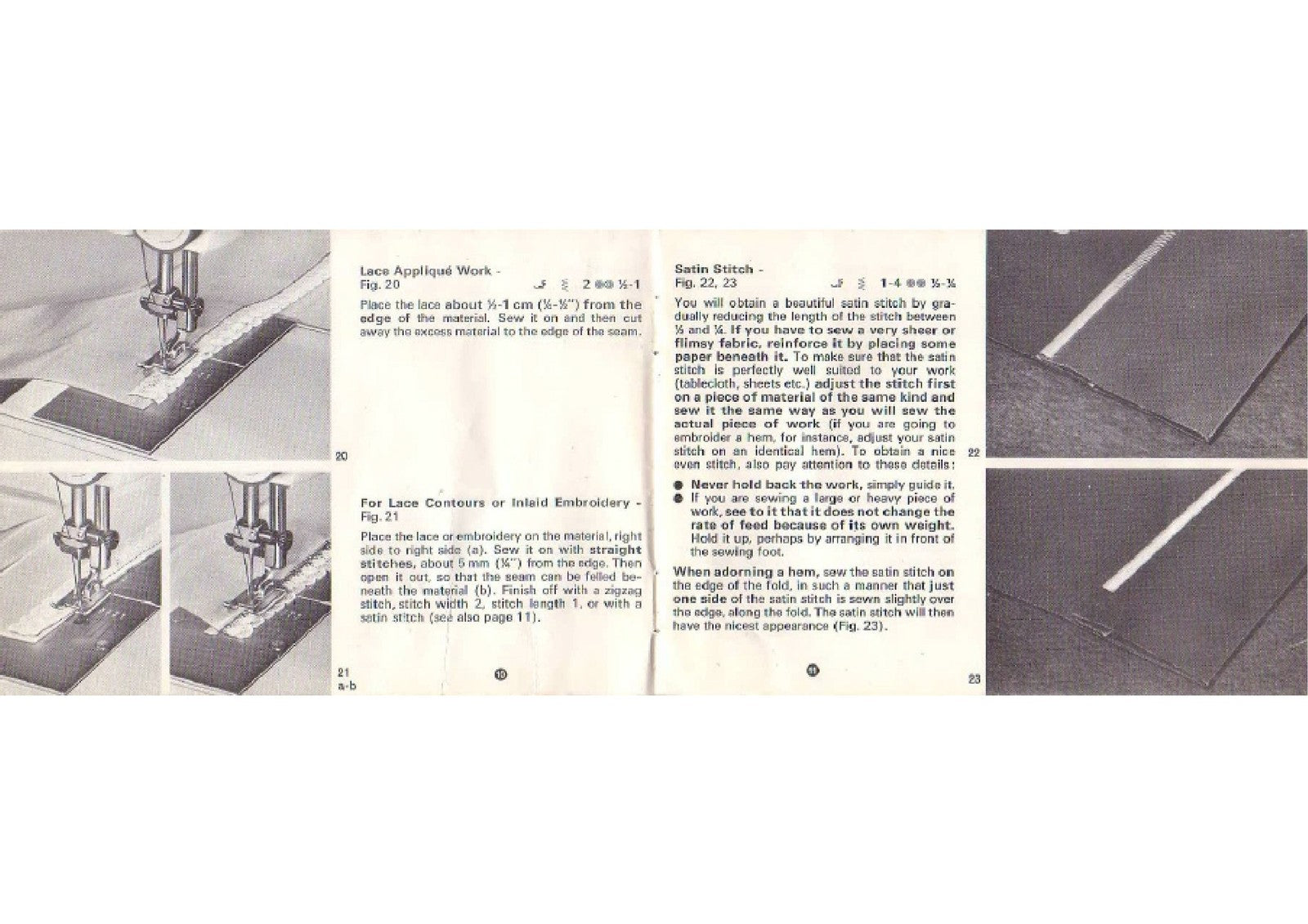 ELNA Lotus Sewing Guide Manual - STEEL WIRE BOUND - PROTECTIVE COVERS