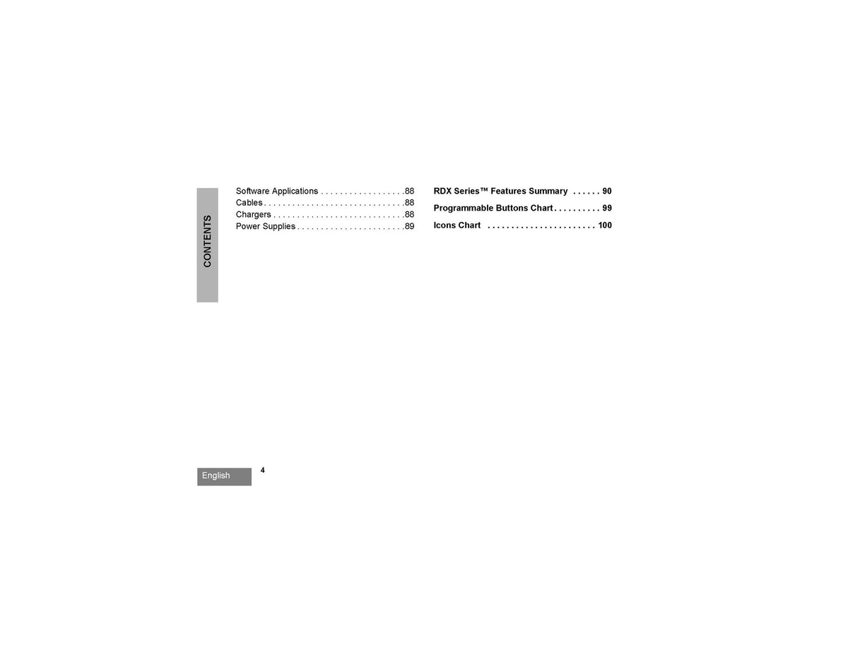 MOTOROLA RDX Series RDU2080d RDV2080d RDU4160d Two-way User Guide 2007 - BOUND