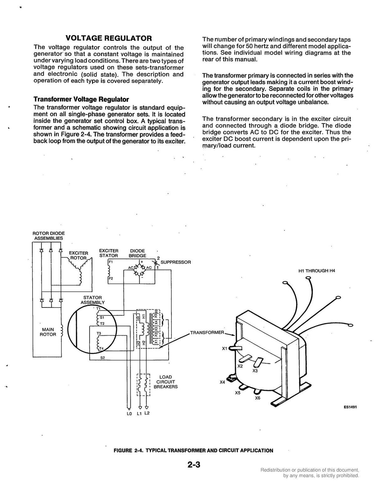 ONAN MDL3 MDL4 MDL6 Marine Genset Service Manual 1991 - WIRE BOUND - COVERS