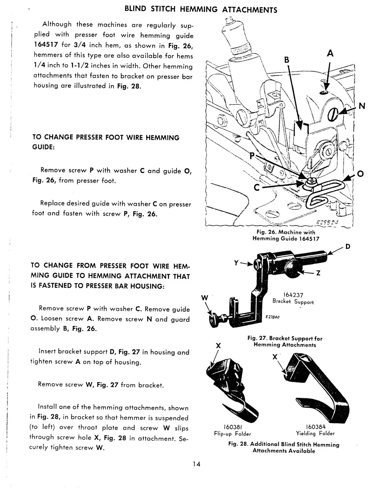SINGER 246K44 246K61 Sewing Machine Service Manual - WIRE BOUND - TOUGH COVERS