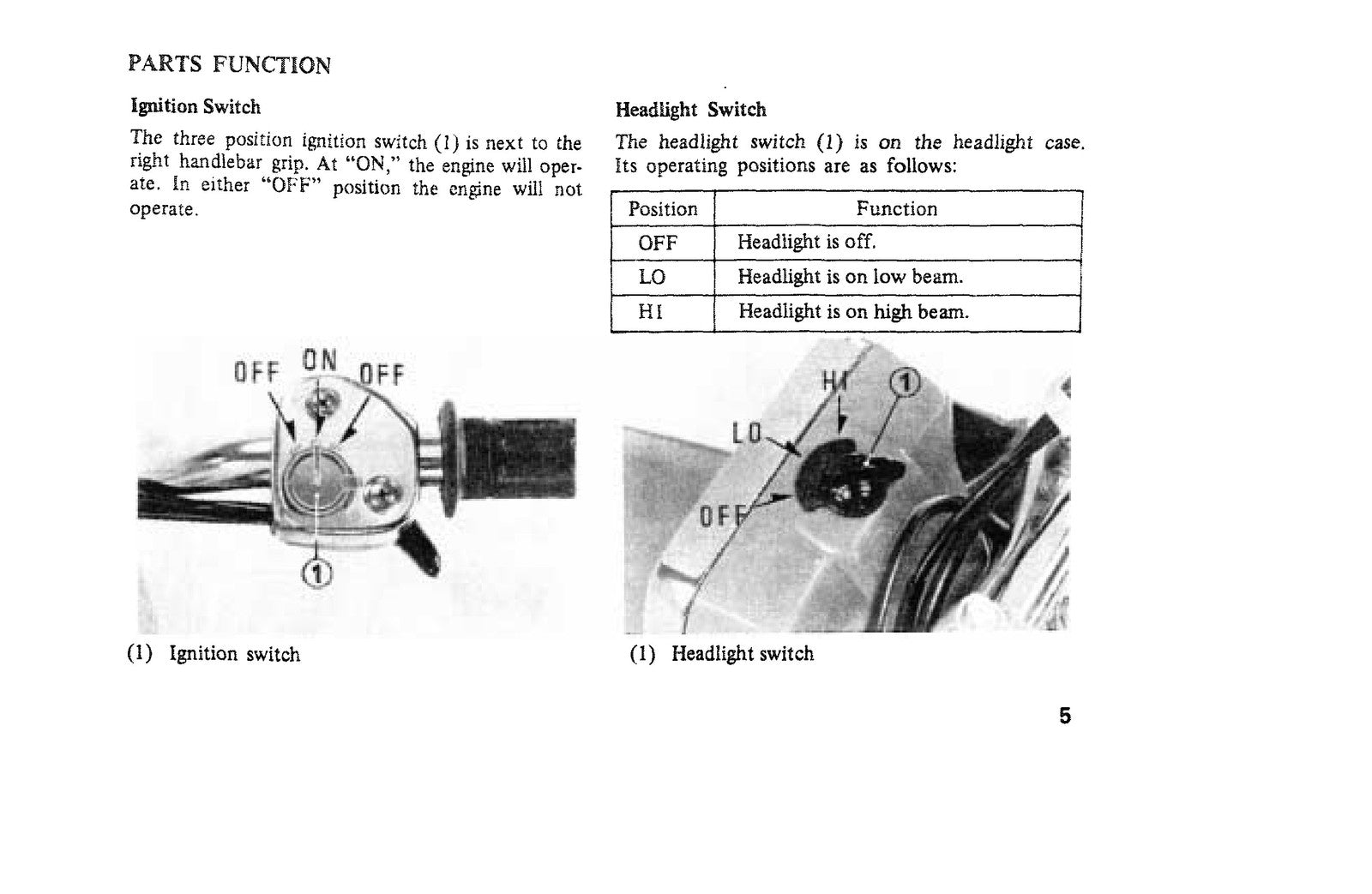 HONDA ATC110 Three-Wheeler Owners Manual 1981 - STEEL WIRE BOUND - TOUGH COVERS