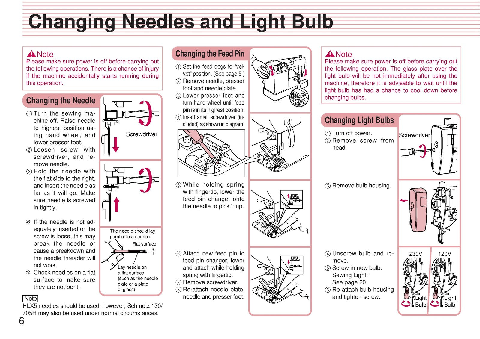 BABY LOCK Jane BL500A Sewing Machine Instruction Manual - WIRE BOUND - COVERS