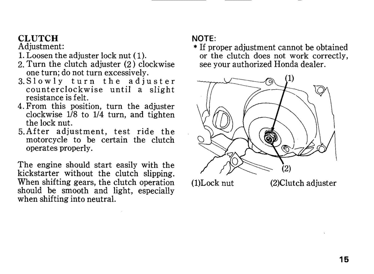 HONDA Z50R Owners Manual 1991 - STEEL WIRE BOUND - PROTECTIVE COVERS