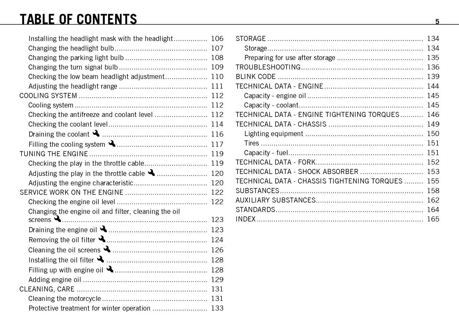 KTM 690 SMC EU AUS UK Owners Manual 2011 - STEEL WIRE BOUND - PROTECTIVE COVERS