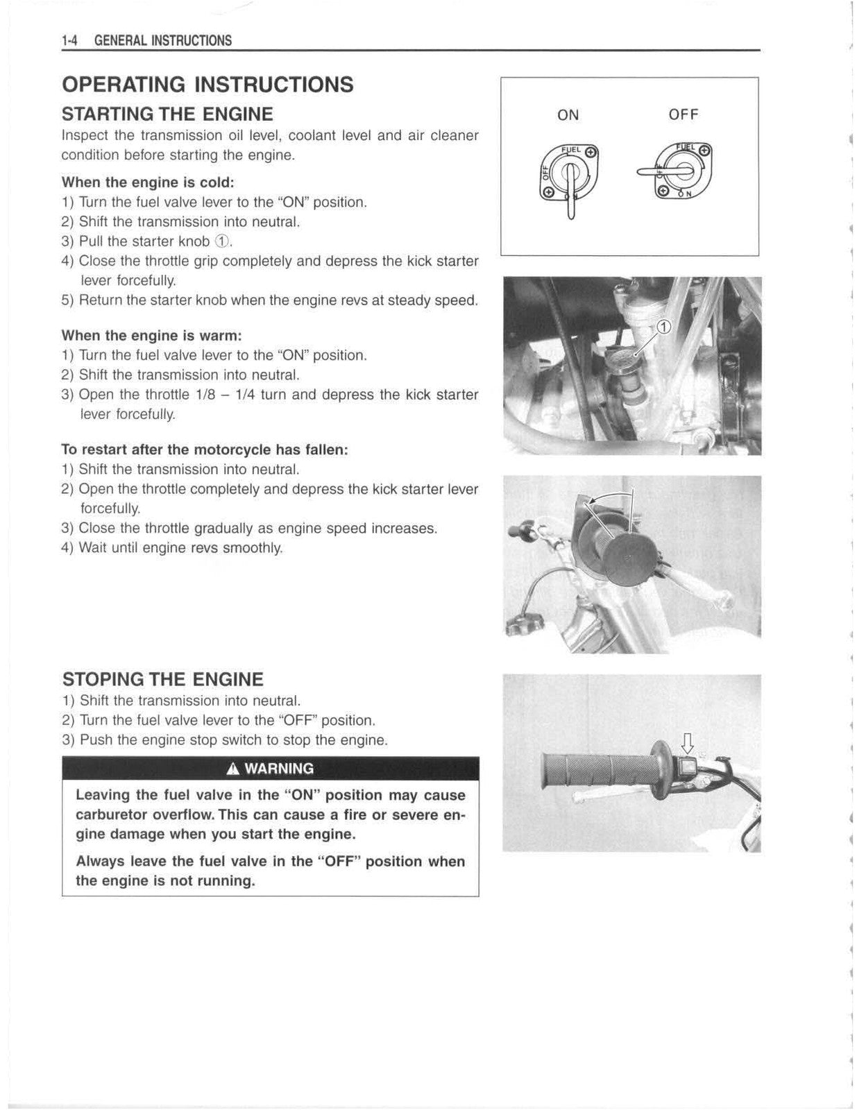 SUZUKI RM125 Owners Service Manual 2001 - STEEL WIRE BOUND - PROTECTIVE COVERS