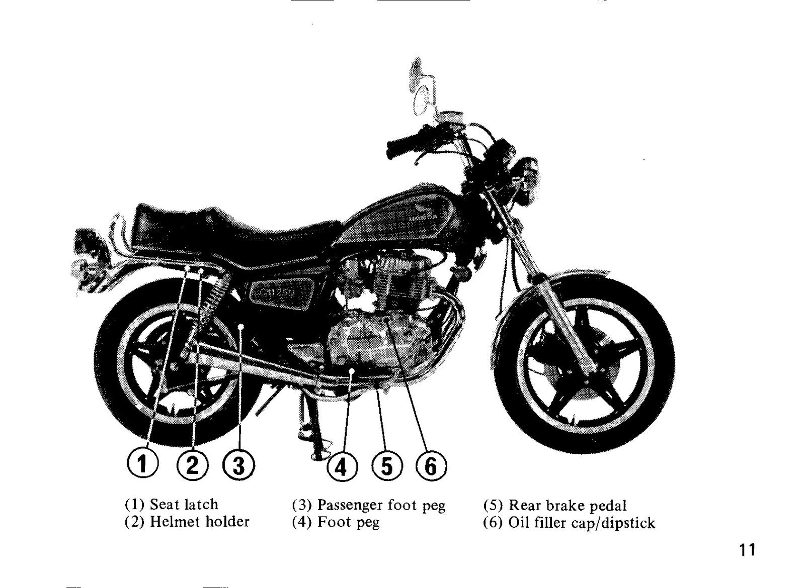 HONDA CM250T Custom Owners Manual 1982 - BOUND - COVERS - XL FOLDOUT PAGES